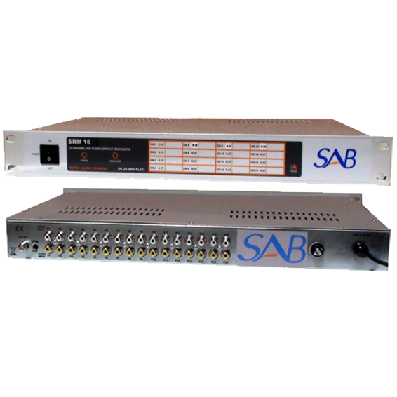 Fiksna 16-kanalna stanica RF-mod. (S-band), 80dBnV