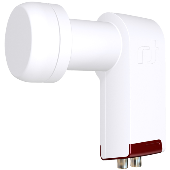 Twin LNB, sum: 0.1dB, vodonepropusan, dugi vrat