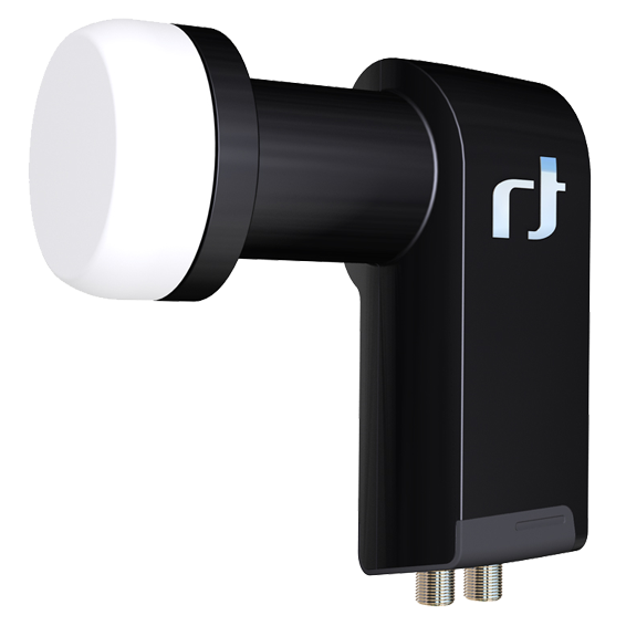 X Twin LNB, sum: 0.1dB, extra pojačanje, dugi vrat